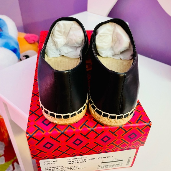 🔥NWT Tory Burch Benton Napa Espradille leather size 7🔥 - Picture 3 of 4